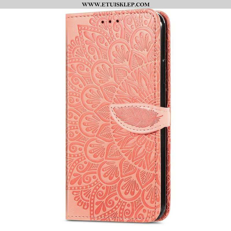 Etui Folio do iPhone 13 Mini Plemienne Liście